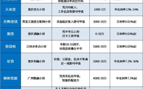 好下款的网贷口子2024，不看征信必下款的口子